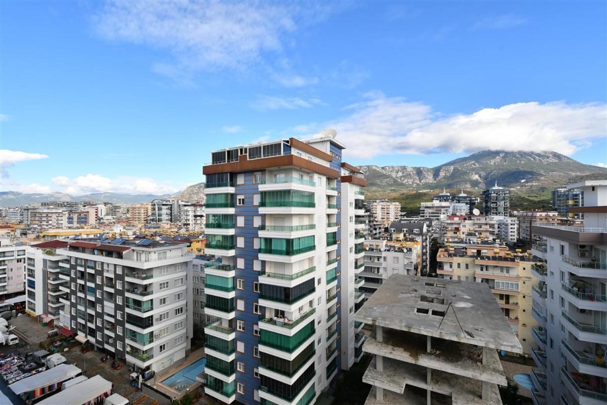 Yekta Atrium Two-room For Rent Just 350 Meters From The Sea In Mahmutlar, Comfortable Living By The Coast Lägenhet *